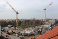 18.03.2014 - Blick über die Baustelle